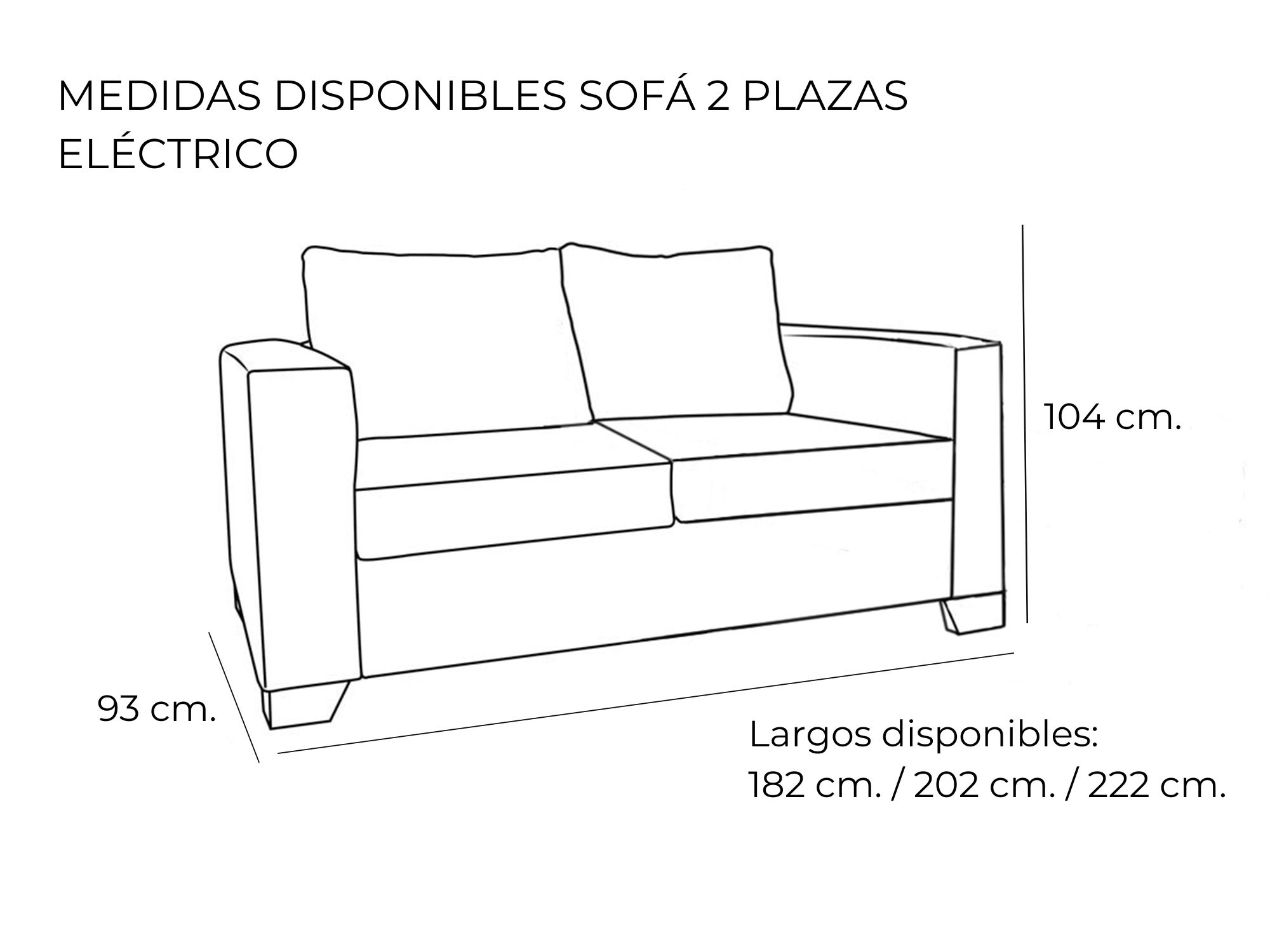 Sofá electrico aruma acomodel comprar online
